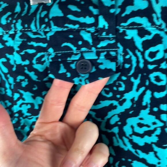 NEW LOFT Original Short Turquoise Black 6 - Picture 4 of 9